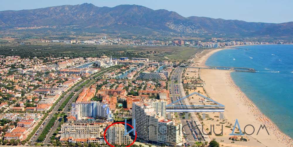 Эмпуриабрава. Квартира в 200 метрах от моря по отличной цене